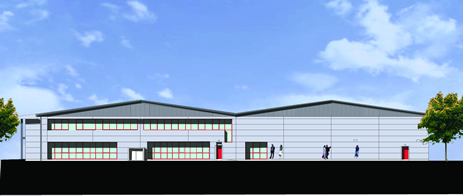 Bray Controls Lts South Elevation