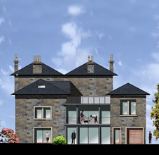 In progress - Drymen Road, Bearsden